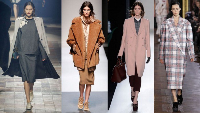 Фасоны пальто в 2014 и 2015: мода или классика
