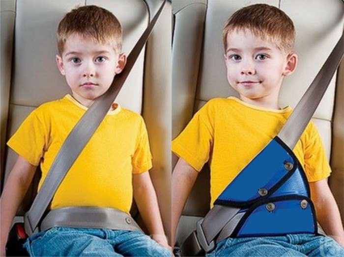 Правила использования специальных ремней безопасности для детей