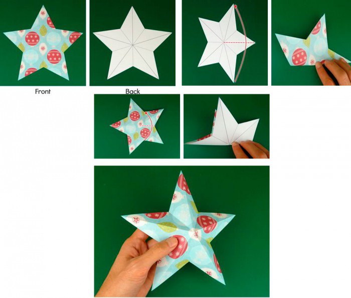Звездочка оригами