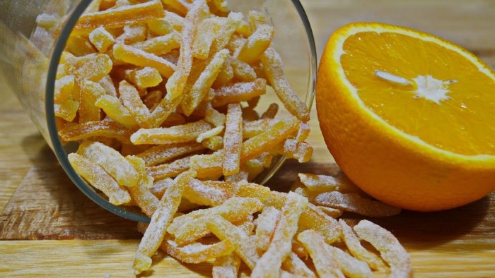 Рецепты приготовления цукатов из мандариновых корок: удивляем близких