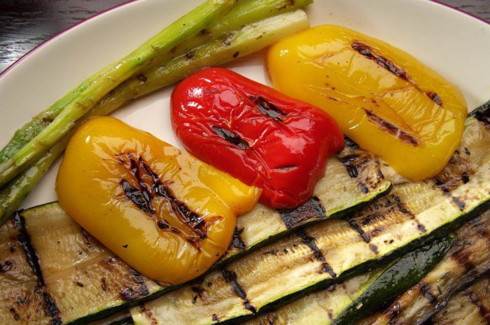 Рецепт маринованных овощей-гриль